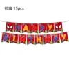 Mât de drapeau 15 pièces