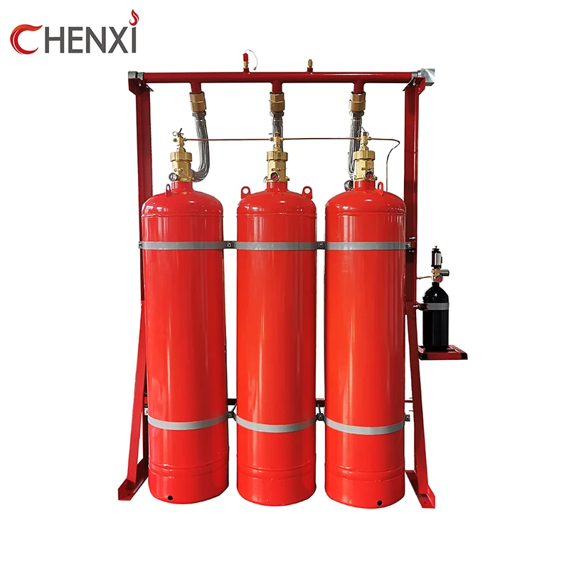 FM200 System Gas Automatic Fire Suppression Systems Novec 1230 Kitchen  Fire Suppression System