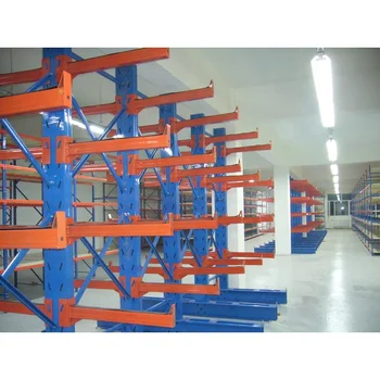 Industrial heavy duty Warehouse Rack Storage Units Selective double bras Cantilever Racking Tubular Storage Shelf Pallet System