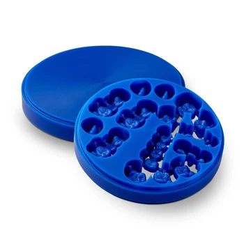 Dental Blue Green 98mm Machinable CAD CAM Wax Disc