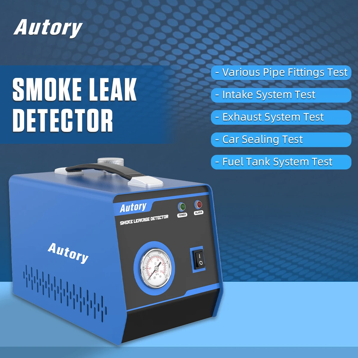 Rilevatore Perdite Fumo Per Auto - Tester Diagnostico Per Sistemi EVAP, Aspirazione E Turbo, 12V - Foto 5