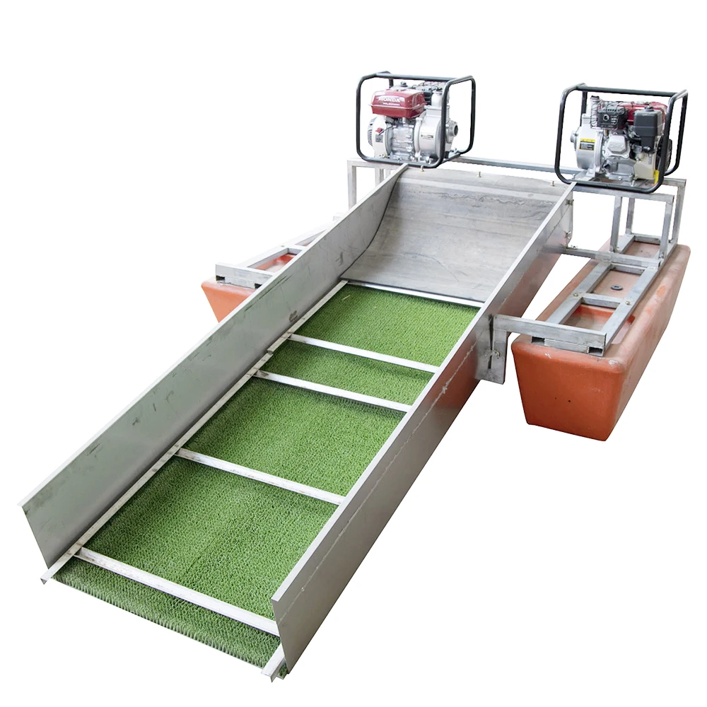 10TPH China Factory Process River Sand Gold Dredge Machine for Sale Small Portable