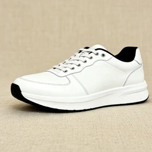 Lightweight Anti-Slip Rubber Outsole Comfortable Men's Sports Shoes Thick-Soled Height-Increasing Shock-Absorbing Casual Shoes