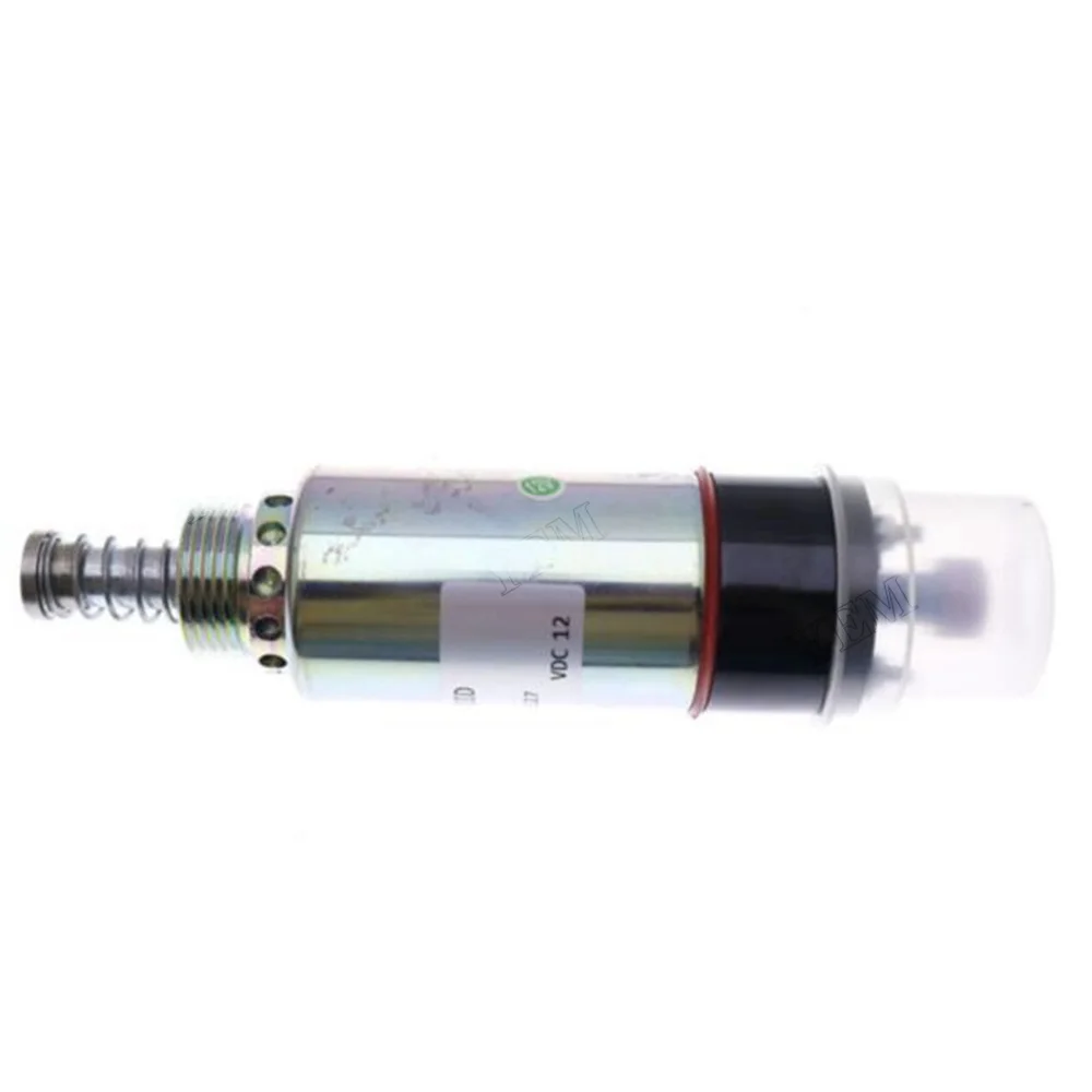 For Caterpillar CAT 3114 3116 3126 Engine 446B Backhoe Loader CB-634D Vibratory Compactor 12V Stop Solenoid 155-4651 8C-3664 4