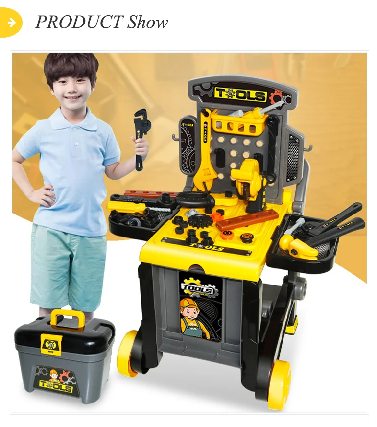 New Pretend Play Cart Toy Set Custom Made Mechanic Tool Box Buy