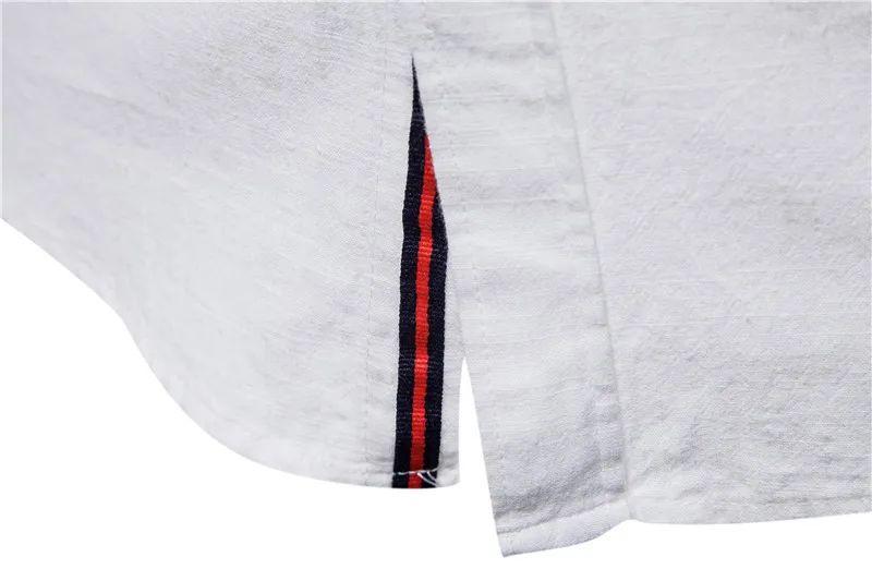 Camicie in lino Camicia casual a maniche lunghe da uomo Camicie morbide e traspiranti830_voghion.com