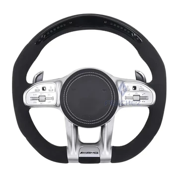 High Quality Carbon Fiber Custom Led Steering Wheel For Mercedes-Benz W213 W212 W205