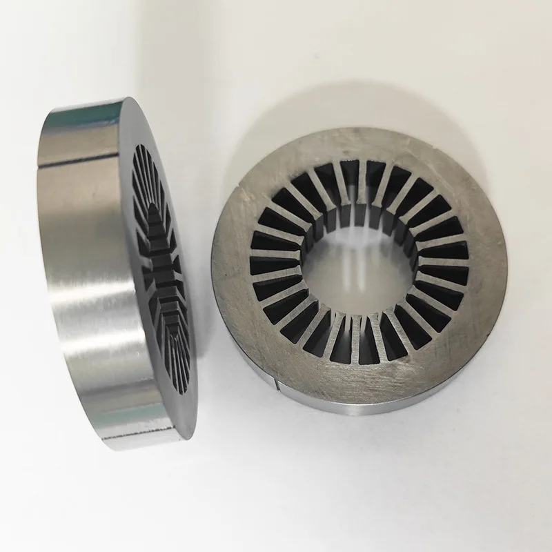 High Quality Magnetic Generator Rotor and Stator with Stacked Silicon Core