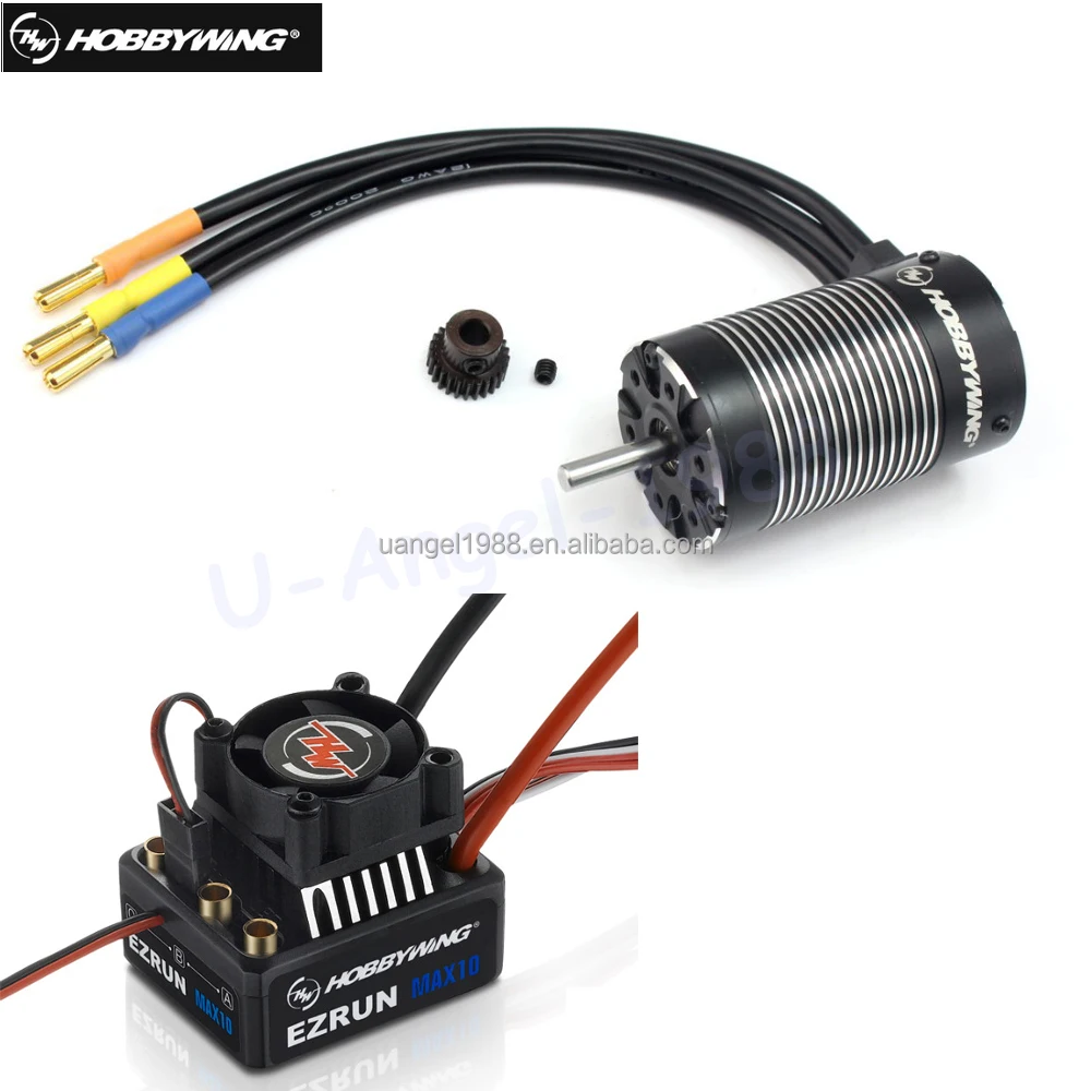 Hobbywing EZRUN MAX10 60A Waterproof Brushless ESC 3652 G2 5400KV 4000KV  3300KV Motor for RC Car| Alibaba.com