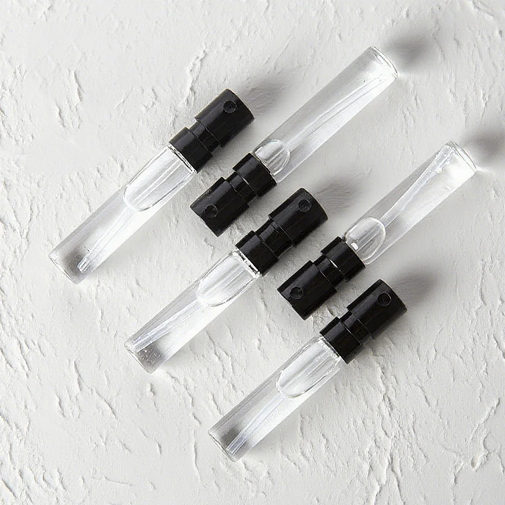 Hot Sale 1.5ml 2ml 2.5ml Glass Perfume Vial Bottle Small Sample Perfume Bottle Refill Perfume Sprayer