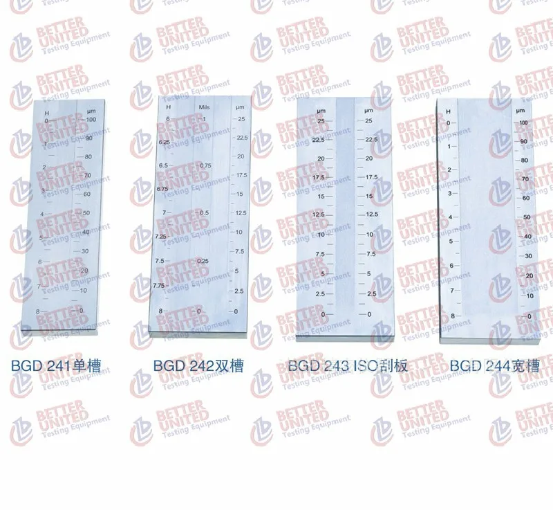 Scraper Fineness Meter /Grind Gauge / Grindometer