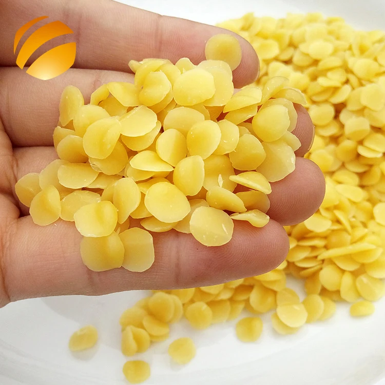 Pure Natural Yellow Beeswax Pellets - Organic & Certificated