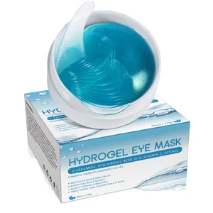 ALIVER 30 Pairs Wrinkles Vitamin C Hyaluronic Acid Collagen Hydrate Moisturizer Crystal Under Eye Mask