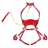 Rosso con manette e trazione