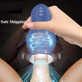 Male Masturbator artificial vagina Insertable Vibrating Massager sex toys for men masturbating masturbation