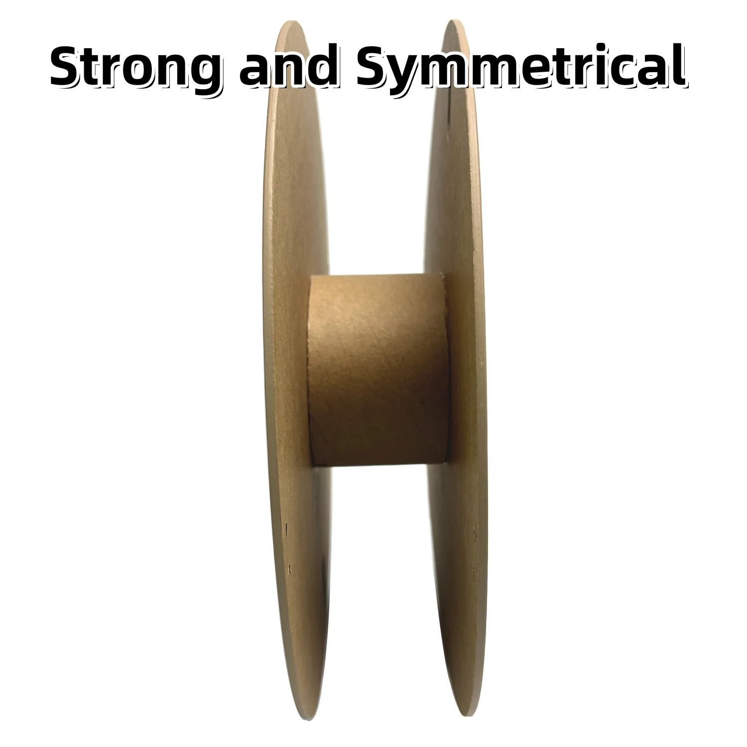 Eco-friendly Biodegradable Customized Reel Empty Cardboard Empty Ribbon Spool for 3D Printer Filament