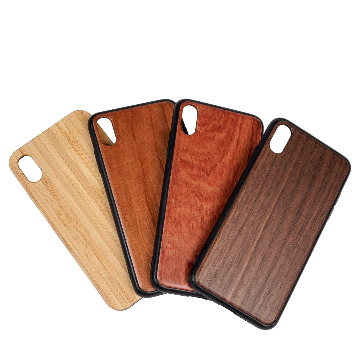 Роскошный противоударный чехол из натурального твердого дерева под заказ Деревянный чехол для мобильного телефона для Iphone 12 Xs Max