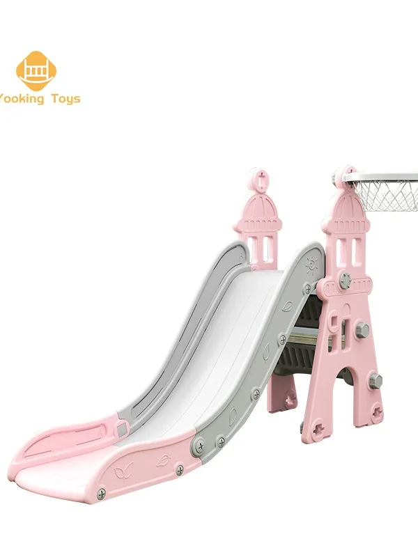 Wholesale Nontoxic Baby 3 In 1 Plastic High Quality Indoor Toddlers Playgroundsplastic Slide