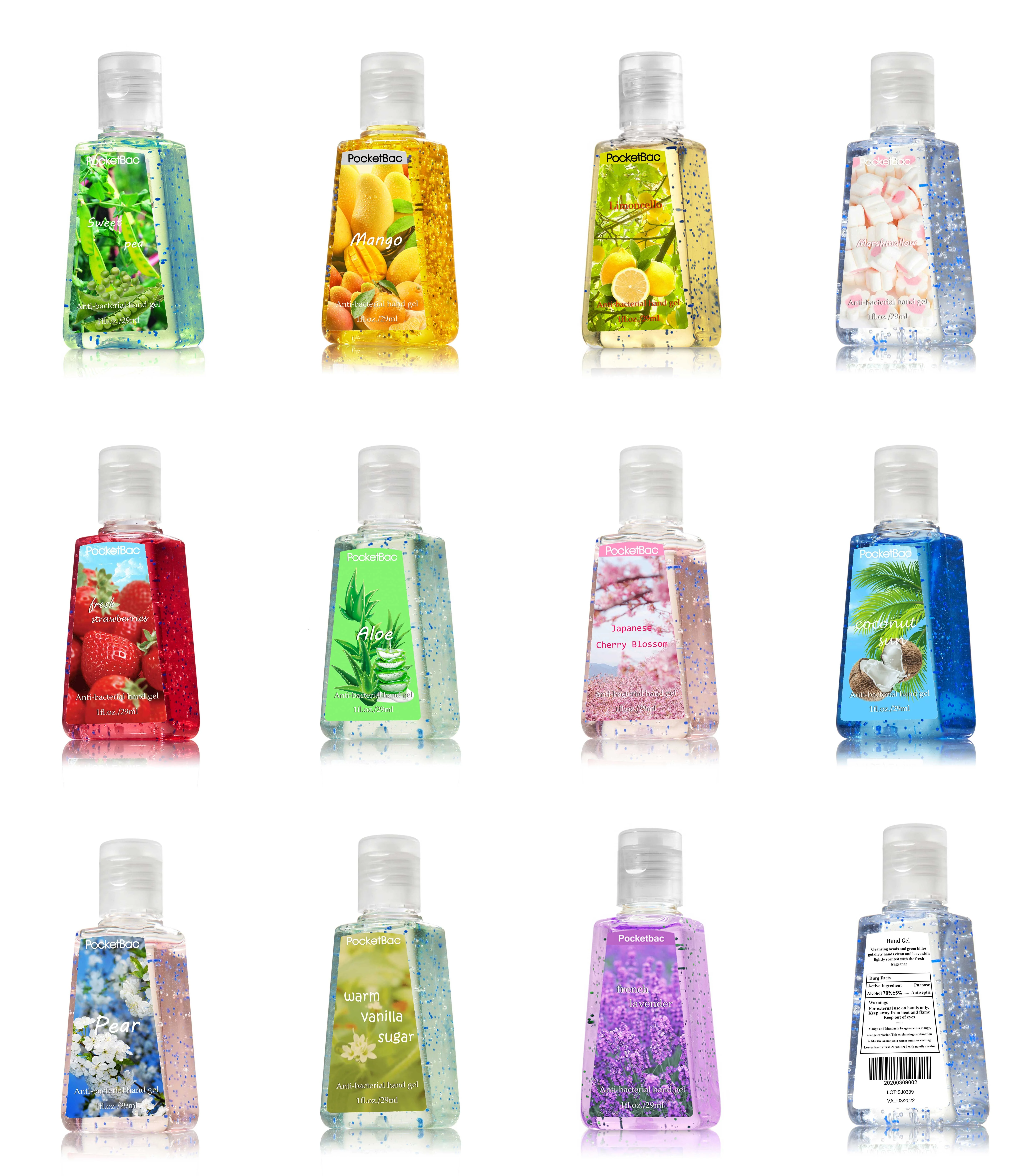 OEM ODM Mini Hand Sanitizing Pocket Size Liquid Hand Wash 29ml