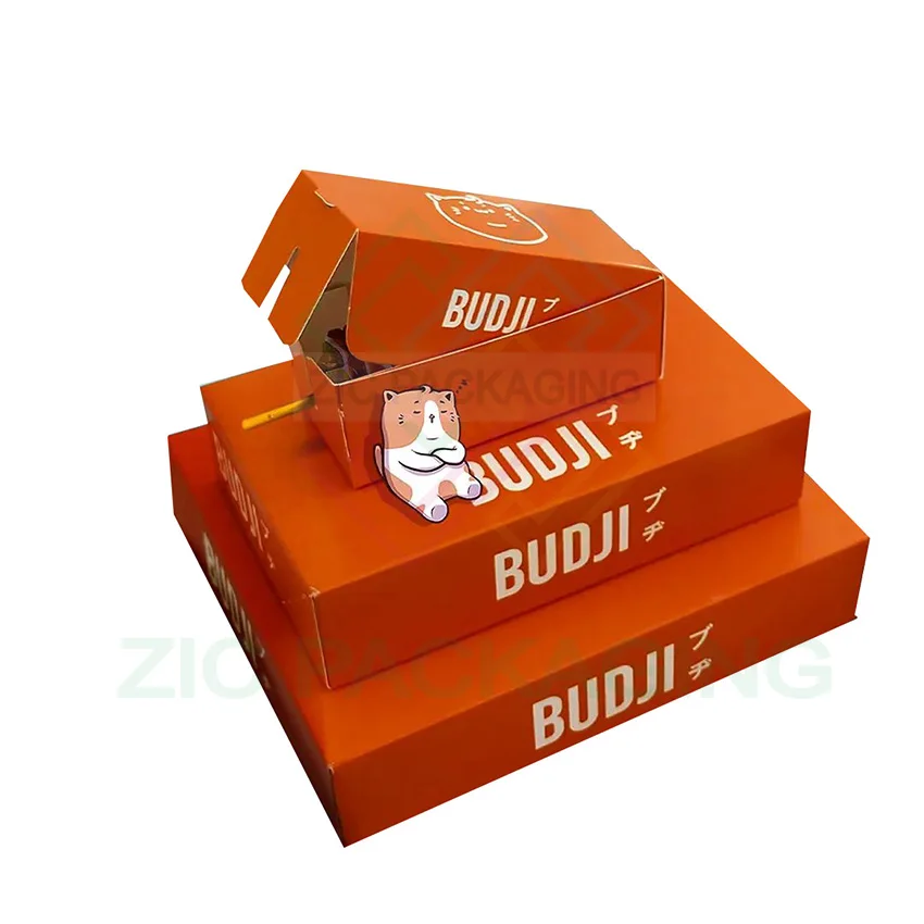 Top Manufacturer Cheap Price Custom Print Hot Dog Take Away Boxes Paper  Corndog Box Packaging 5pcs Corn Dog Box