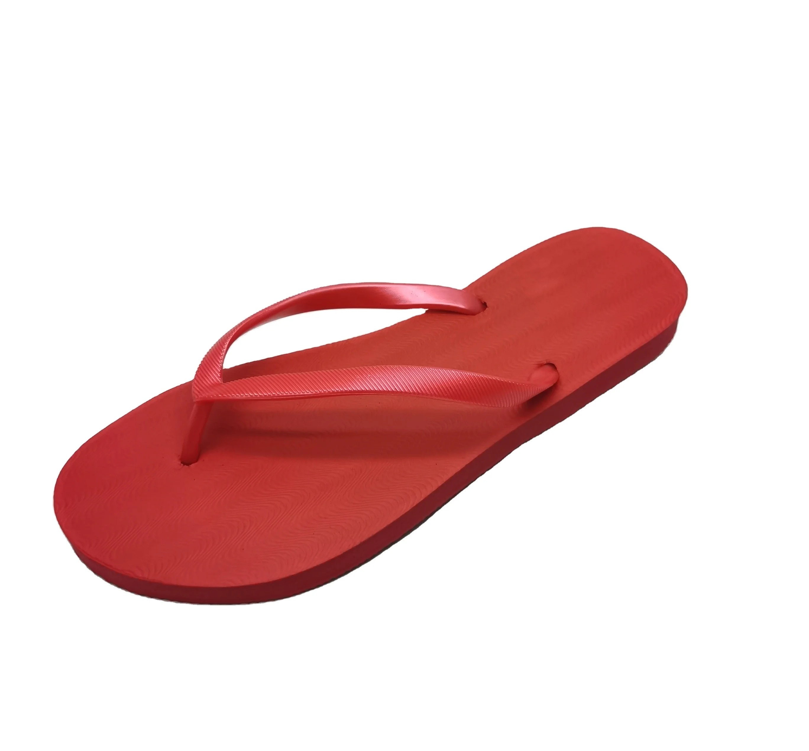 Hot Selling Flip Flop Ladies  Summer Popular Flat Slipper Women Leisure Solid Durable Shoes