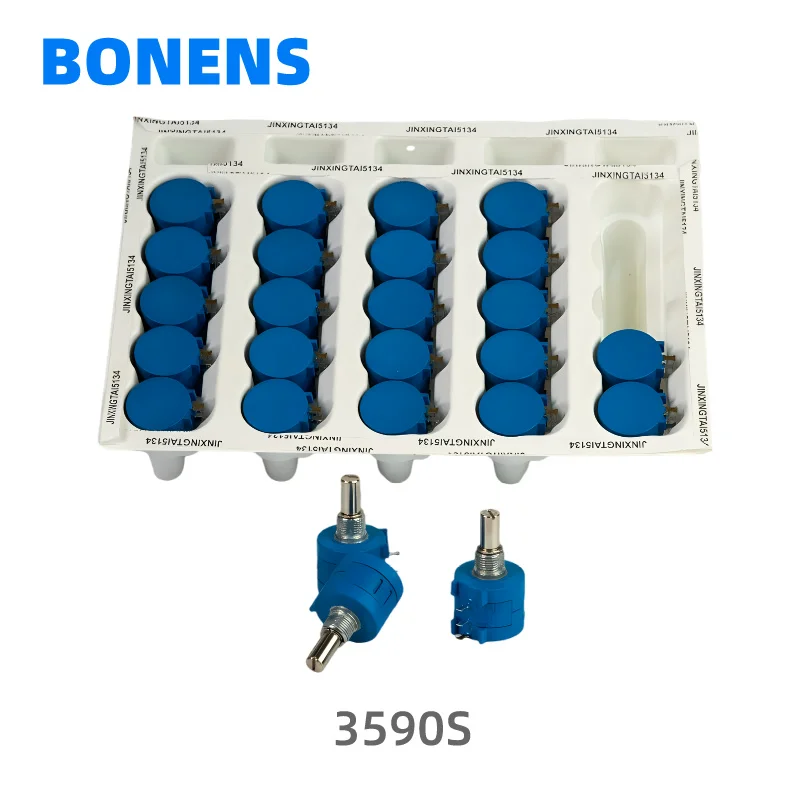BONENS Ip67 100k Waterproof Precision Multi-turn Wirewound Potentiometer 3590S Ohm Potentiometers