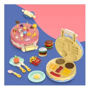 ITTL Non-toxic Dough Maker Toy Funny Cake Model Soft Play Dough