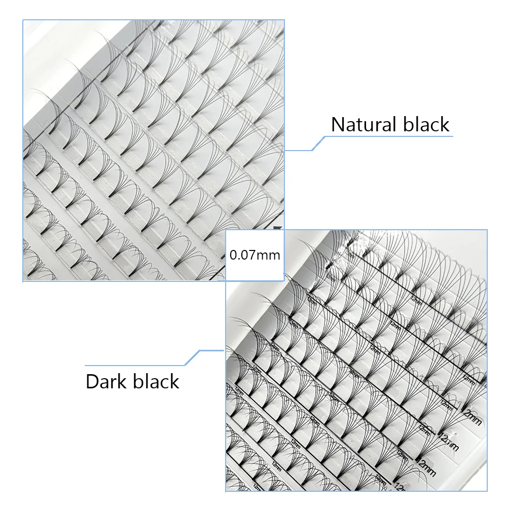 Cashmere Feel Lashes 2019 Faux Mink 3d Volume Lashes Flare Eyelash Extension