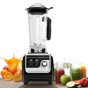 Multifunctional Food Processor Mixer Yam Pounder Soundproof Cover 1800w High Speed Blender for Wholesales