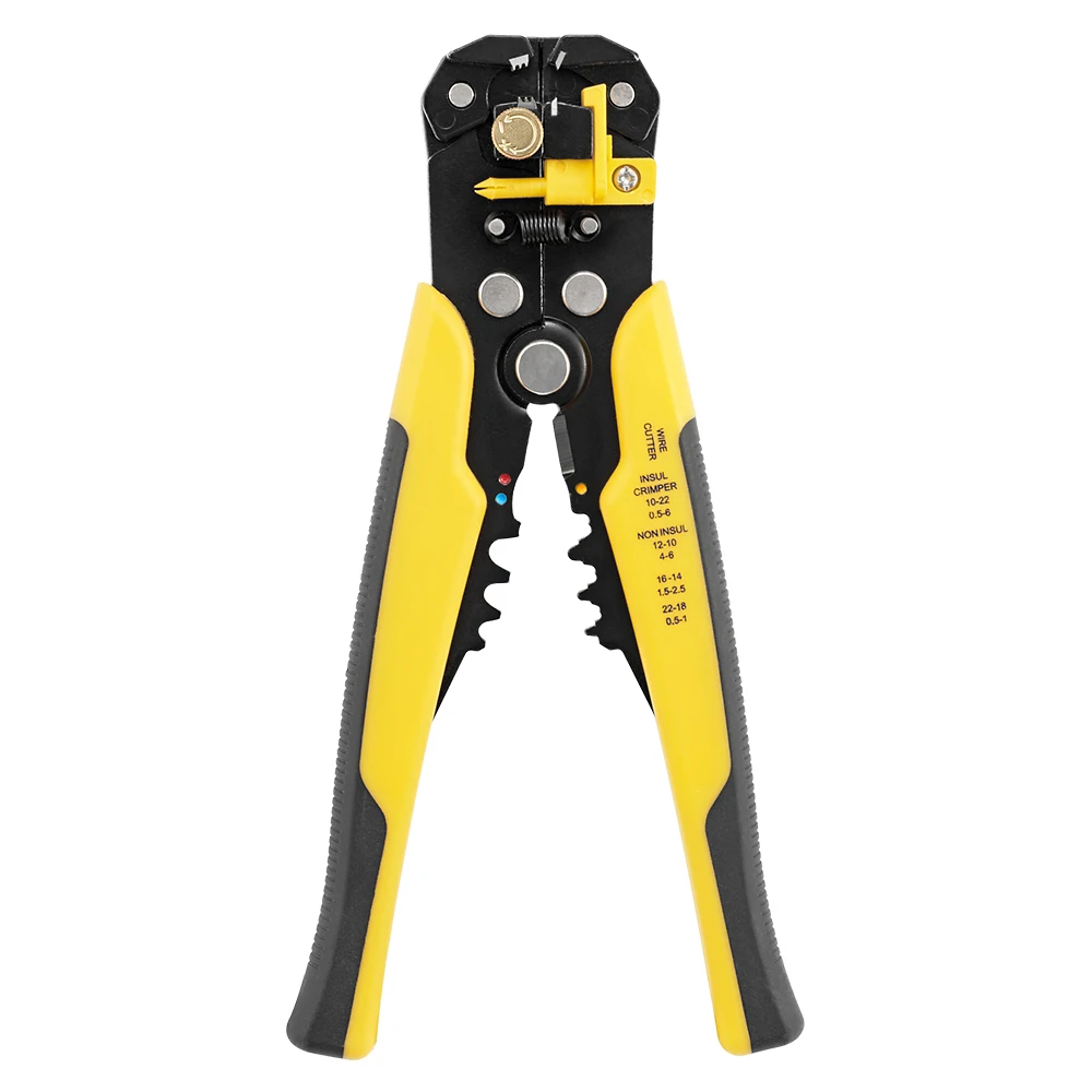 3 In 1 Multi Pliers Self-adjusting Cable Cutter Crimper Wire Stripper ...