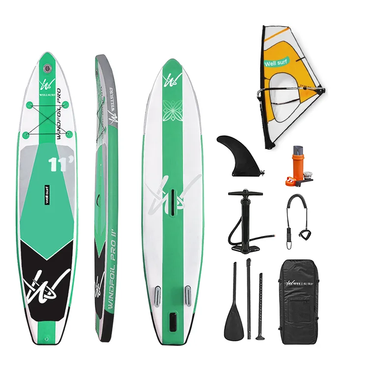 Windsurf Sup Paddle Board Windsurfing Board With Sail Inflatable Board