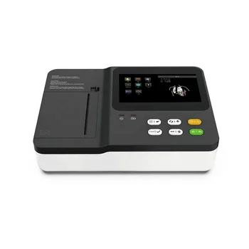 Portable Veterinary Equipment with 7-inch High-Definition Screen12-lead 3 Channel Veterinary Ecg Machine for Veterinary Use