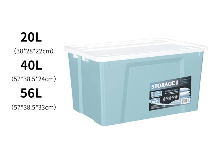 Sesame Multifunction Stackable Plastic Storage Box With Lid For ...