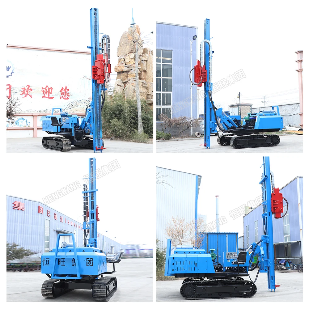 HWL390H Solar Pile Driver - Hengwang Group offers a wide range of water  well drilling rigs, exploration drilling rigs, rock drilling rigs, piling  rigs and other piling drilling equipment.