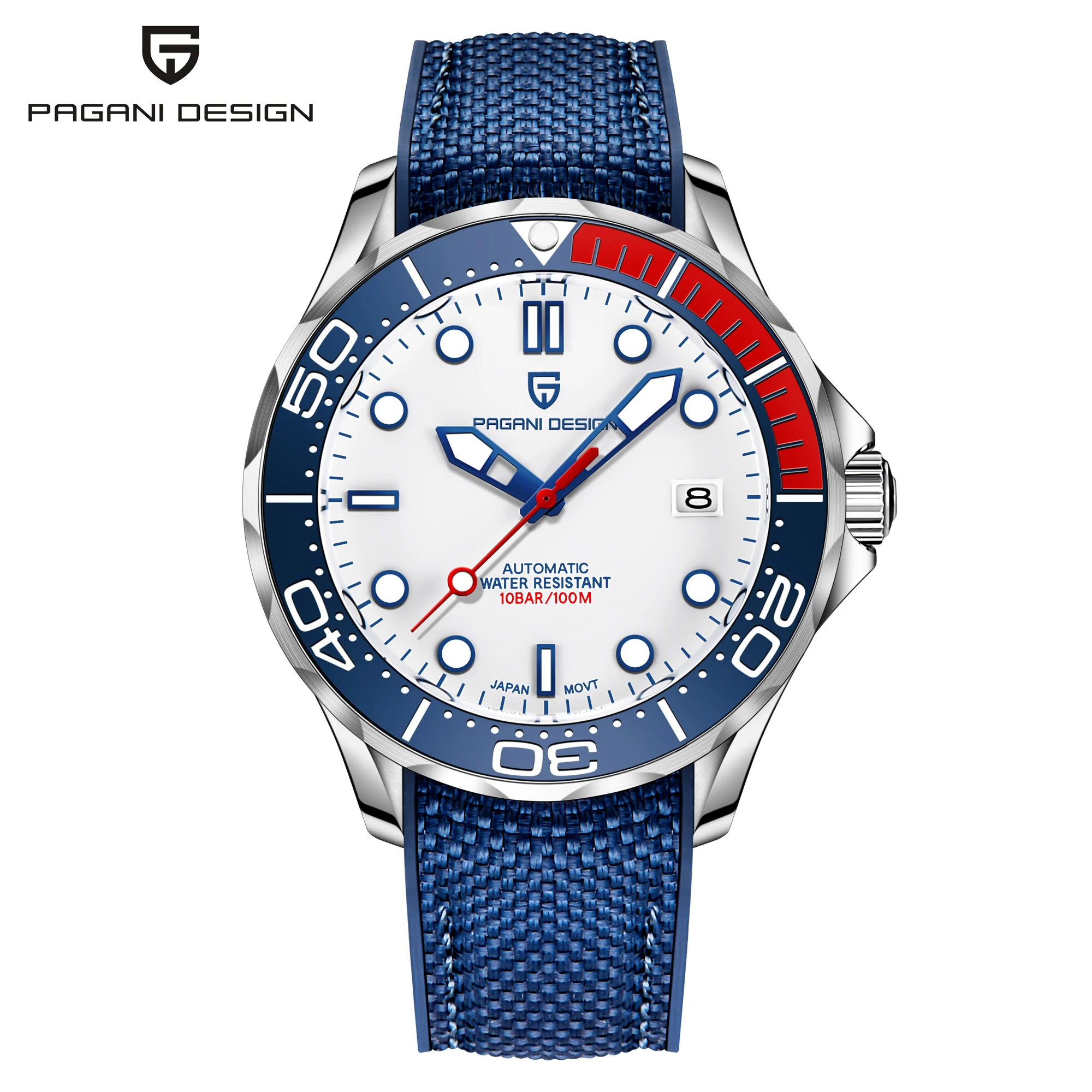 PAGANI design1667 relogio mechanical top 10 luxury watch Deep Sea 