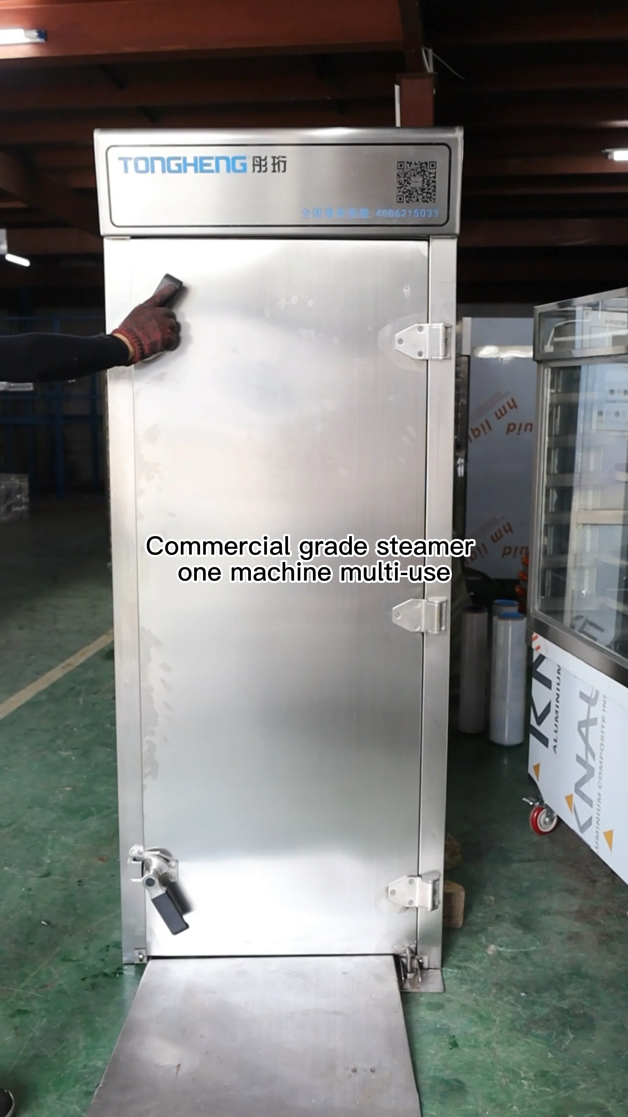 Industrial Gas Momo Food Steam Cooker Rice Roll Tamales Steamer