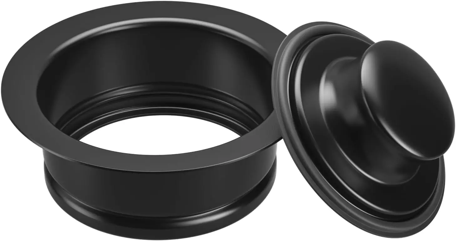Black Sink Flange For Garbage Disposal Universal Stainless Steel Flange