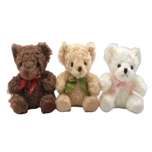 High Quality Baby Plush Toy:different Colors of Teddy Bear With Ribbon