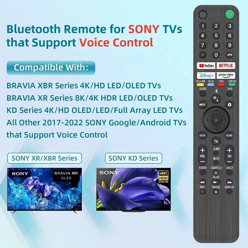 2024 Sony Television XBR75X800G Accessories