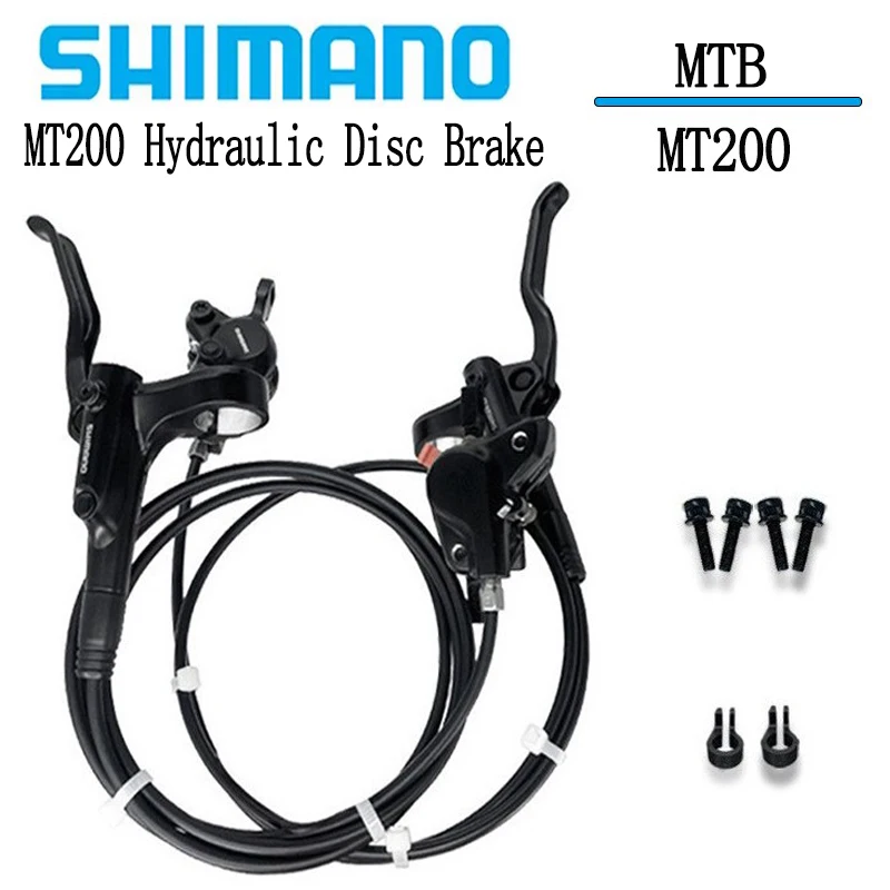 Shimano Mt200 Hydraulic Disc Brake Set Mtb Bicycle Oil Brake 800/1450mm ...