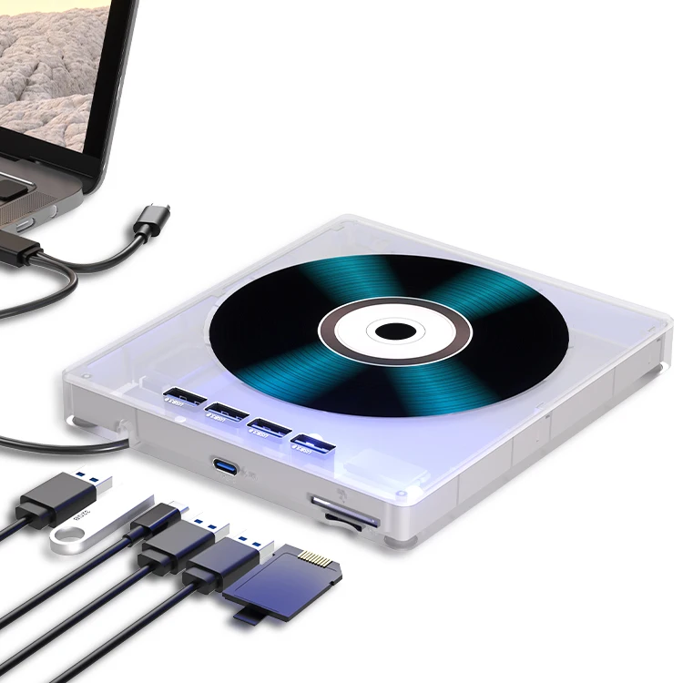 Welcome OEM Order, Factory Whole Selling Multifunctional 7-in-1 Usb3.0 External Dvd Burner With Cd/dvd Rw 8mb Cache For Laptop/computer - Buy Multifunction Cd External Optical Drive dvd Burner seven In One External Optical Drive dvd Rw External Drive laptop Compatible Drive desktop Compatible Drive desktop Computer Burner dvd Compatible Drive cd Compatible Drive read And Write Cd Drive computer Compatible Drive