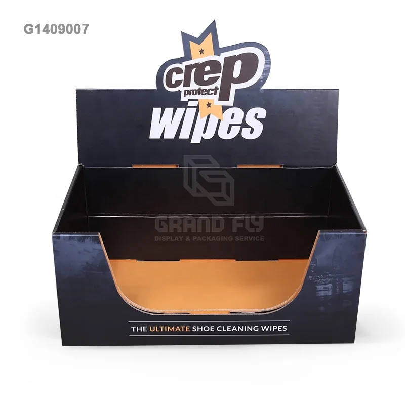 High Quality Retail POS Cardboard Counter Display PDQ Tray Display Boxes Pallet