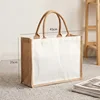 45*35*15CM [Patchwork de lino y lona]