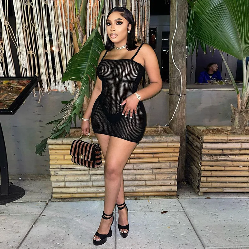 Through Mesh Summer Dress 2022 