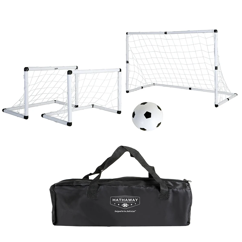 Folding Portable Pop up Mini Football Soccer Goal Net Size 120 X 80 cm for Kids and Adults