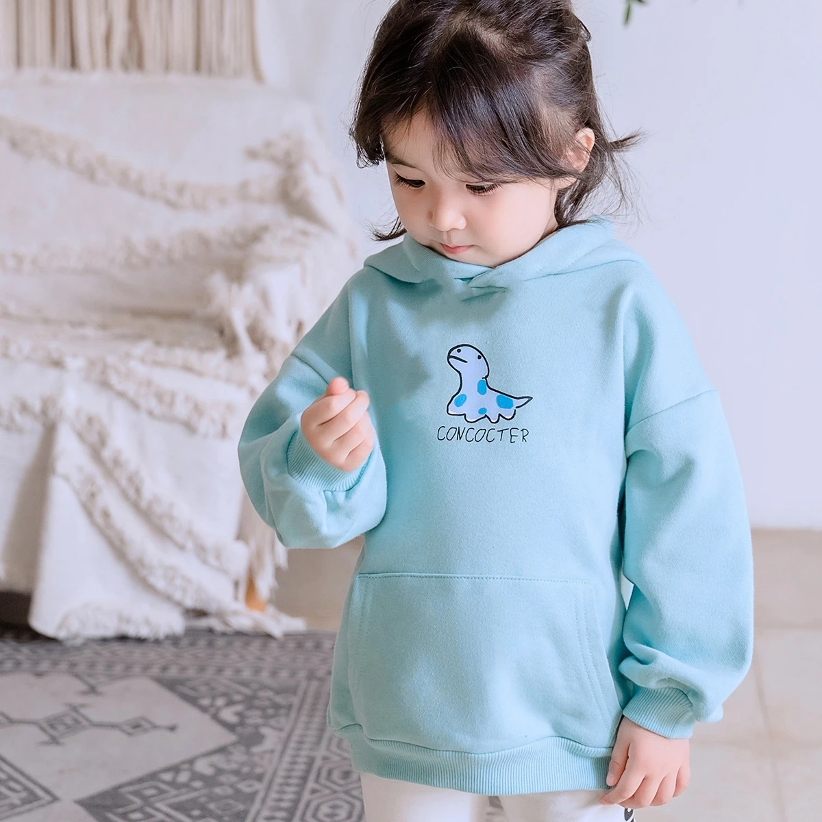 Sweat-shirt à capuche pour enfants, tenues de famille assorties