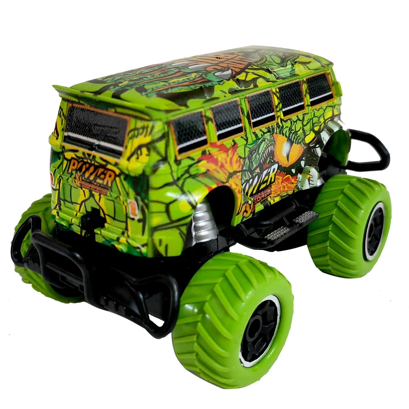 Remote Control Four Channel Simulation 1:43 Dinosaur Car Rc City Toy Bus