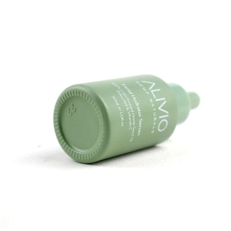 30ml Frosted CBD Essential Oil Glass Dropper Bottle Face Skin Care Packaging Cosmetic Serum Bottle 30 ml With Packaging Box
