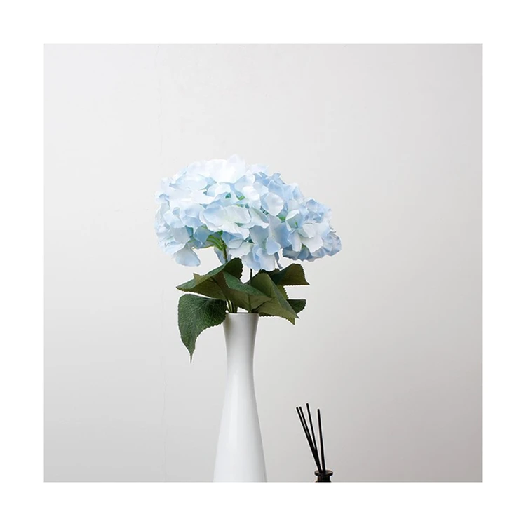 The Newest Dried Flowers For Vase Stand Decoration Indoor Artificial Flower Wall Panel Backdrop Hydrangea