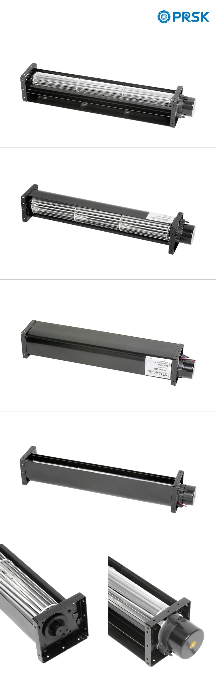 Cross Flow Fan, PRSK, 40*190mm, BLDC, Tangential - detail 2